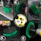 Drill Brush Power Scrubber By Useful Products 5 in W 7 in L Brush, Green G-S-E542O-QC-DB - alternate 8